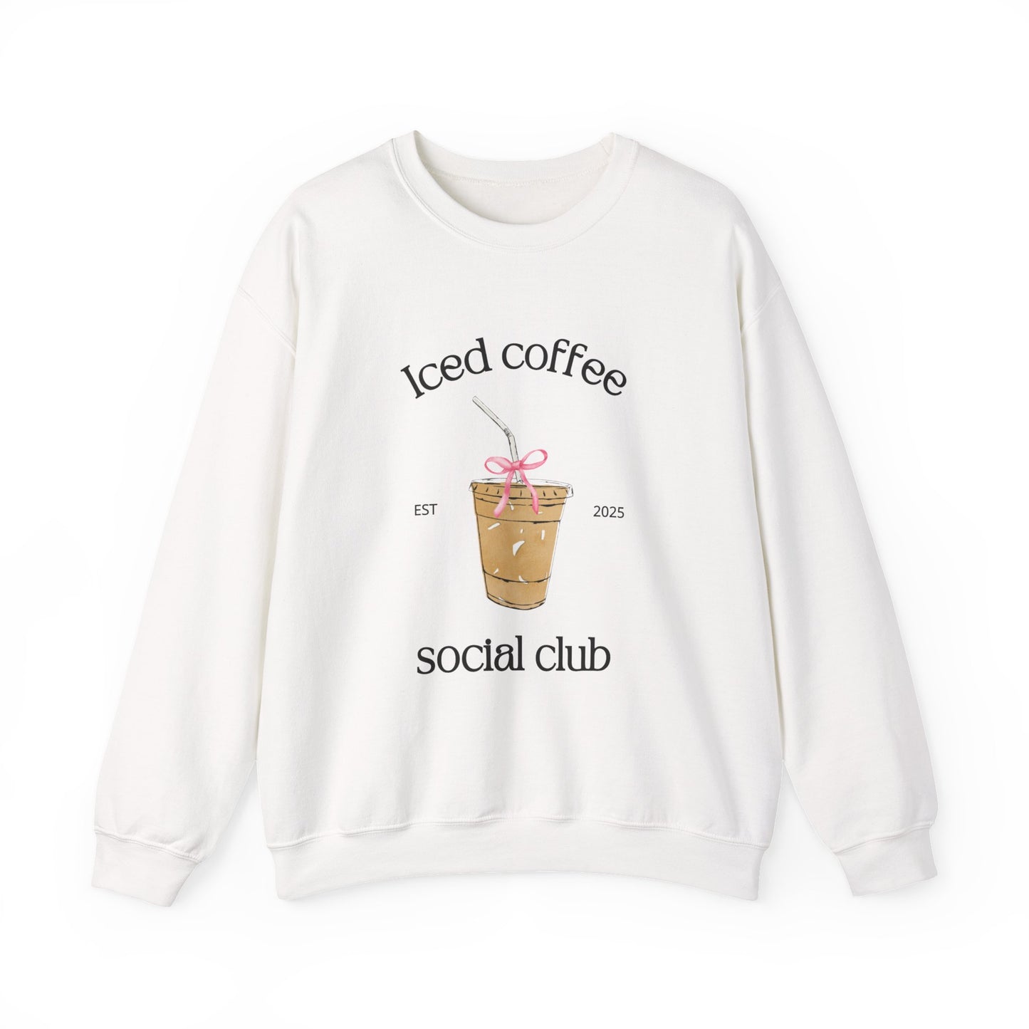 Iced coffee club - Unisex Crewneck Sweatshirt