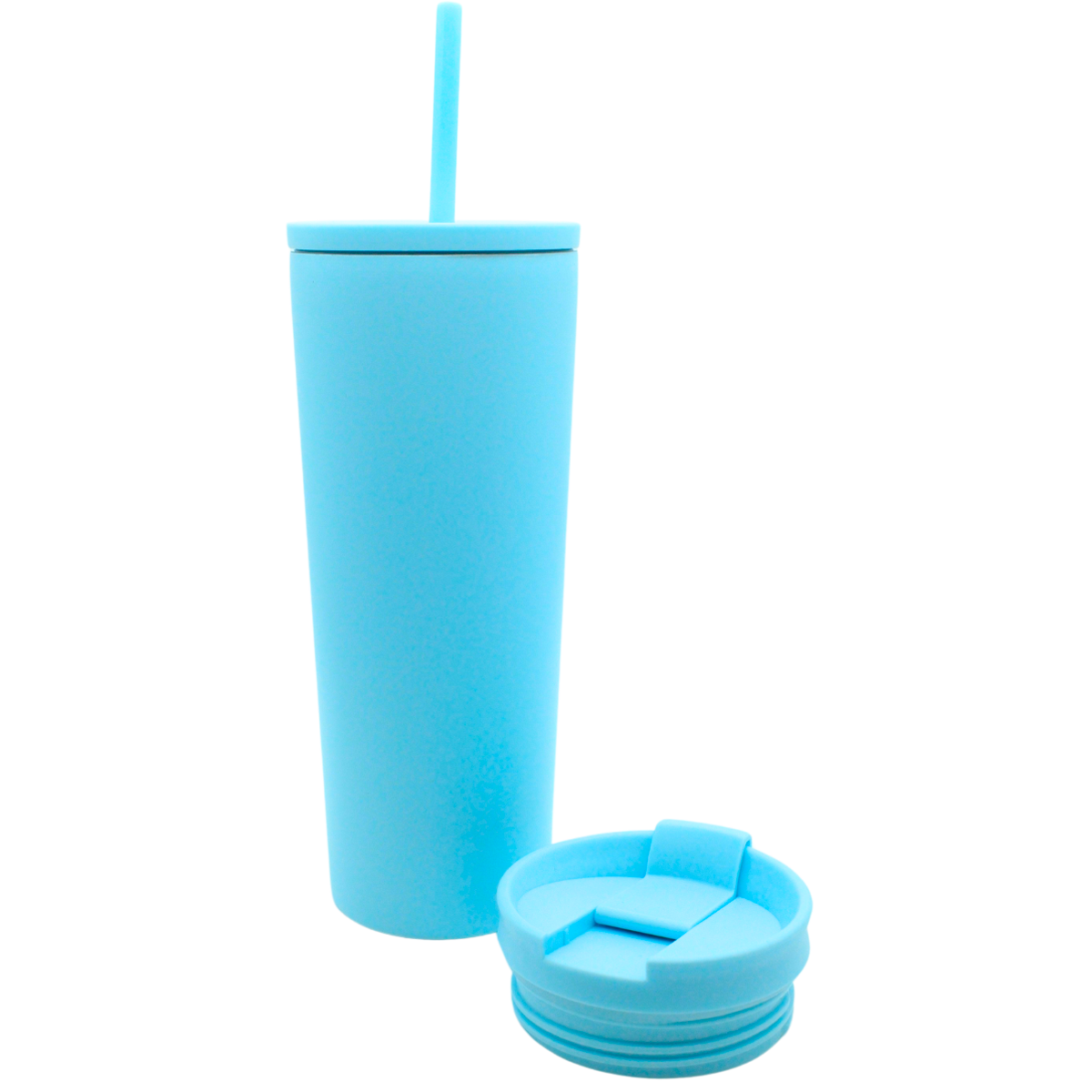 Blank - 2 lids Travel Tumbler (Customizable)