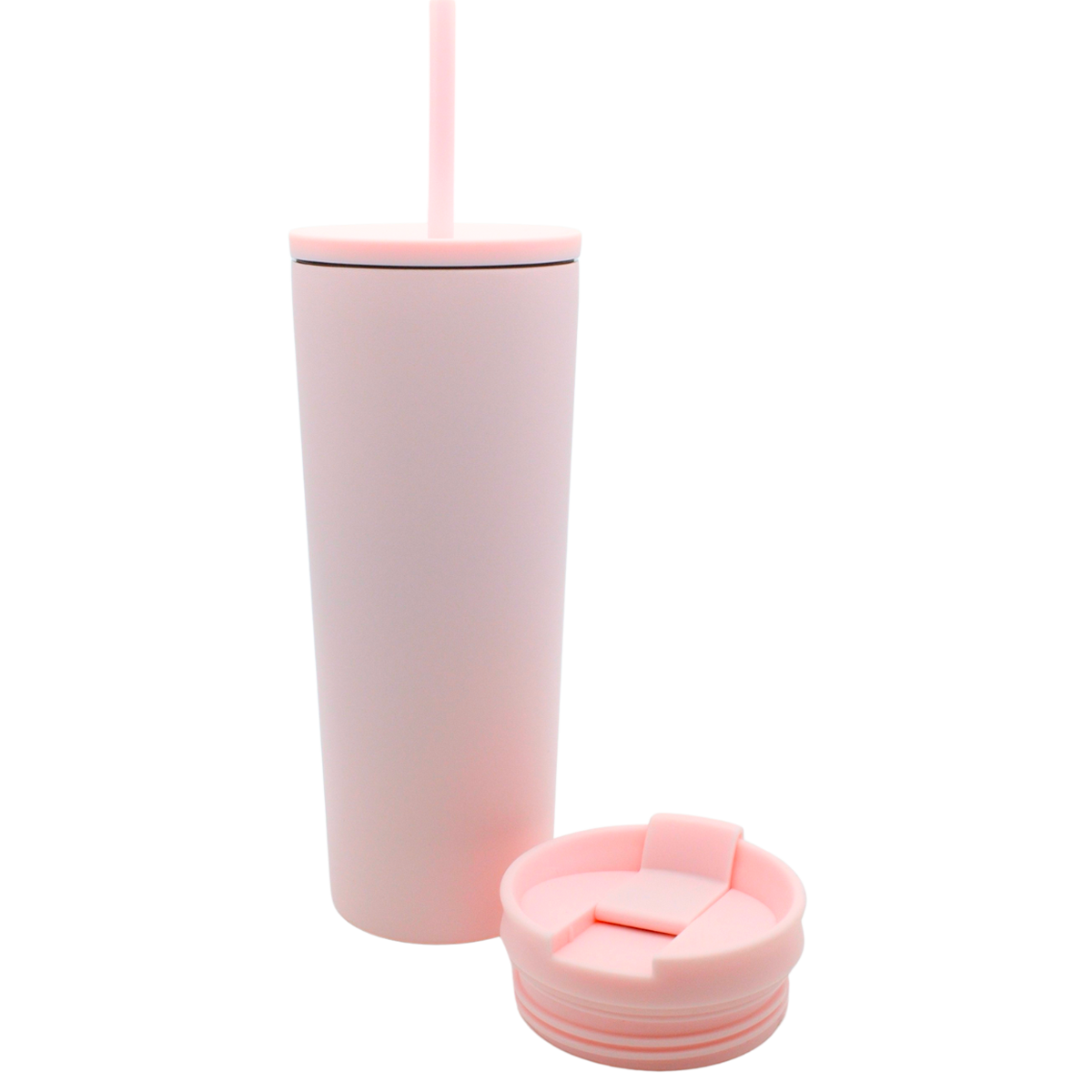 Blank - 2 lids Travel Tumbler (Customizable)