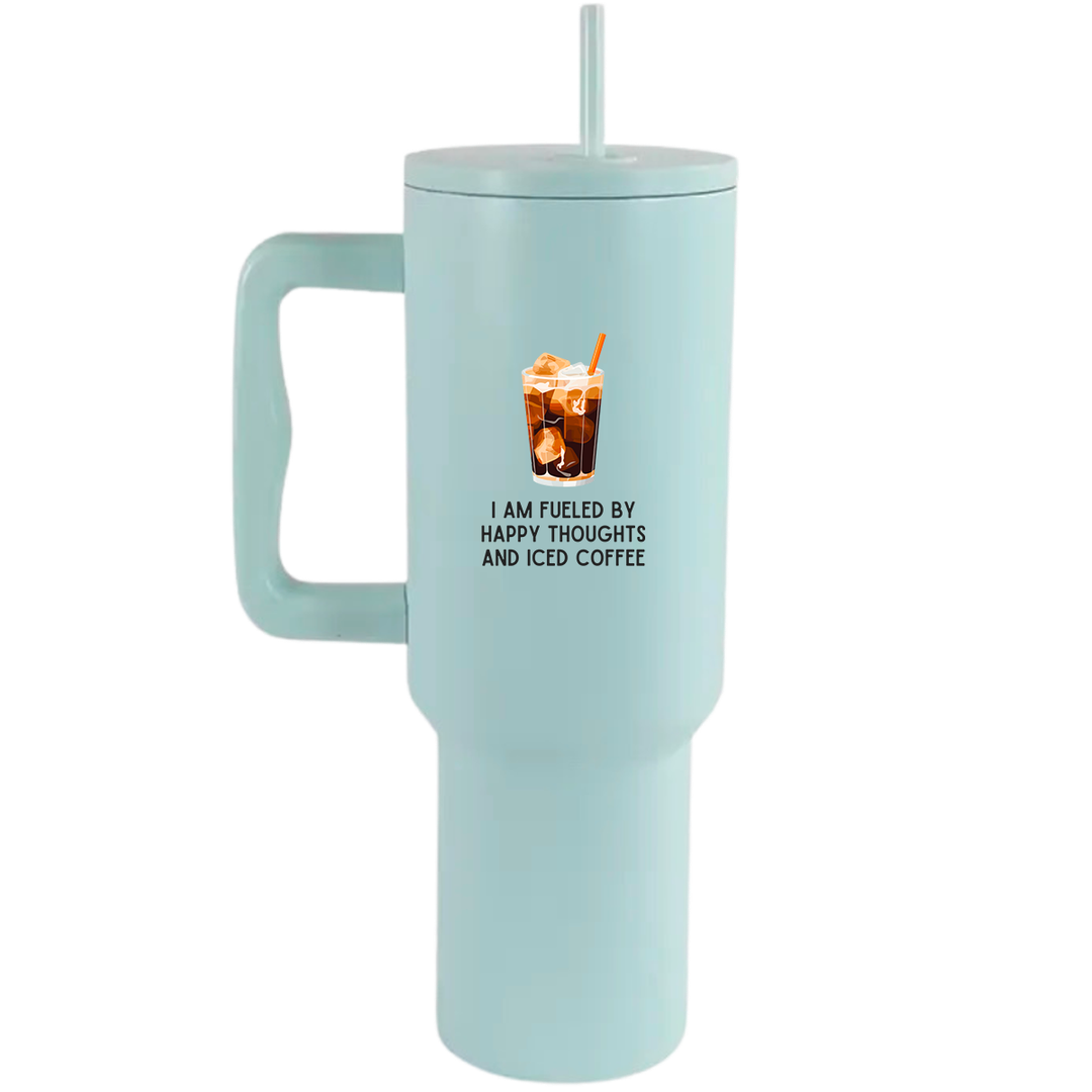 Happy thoughts - 40oz Travel Tumbler