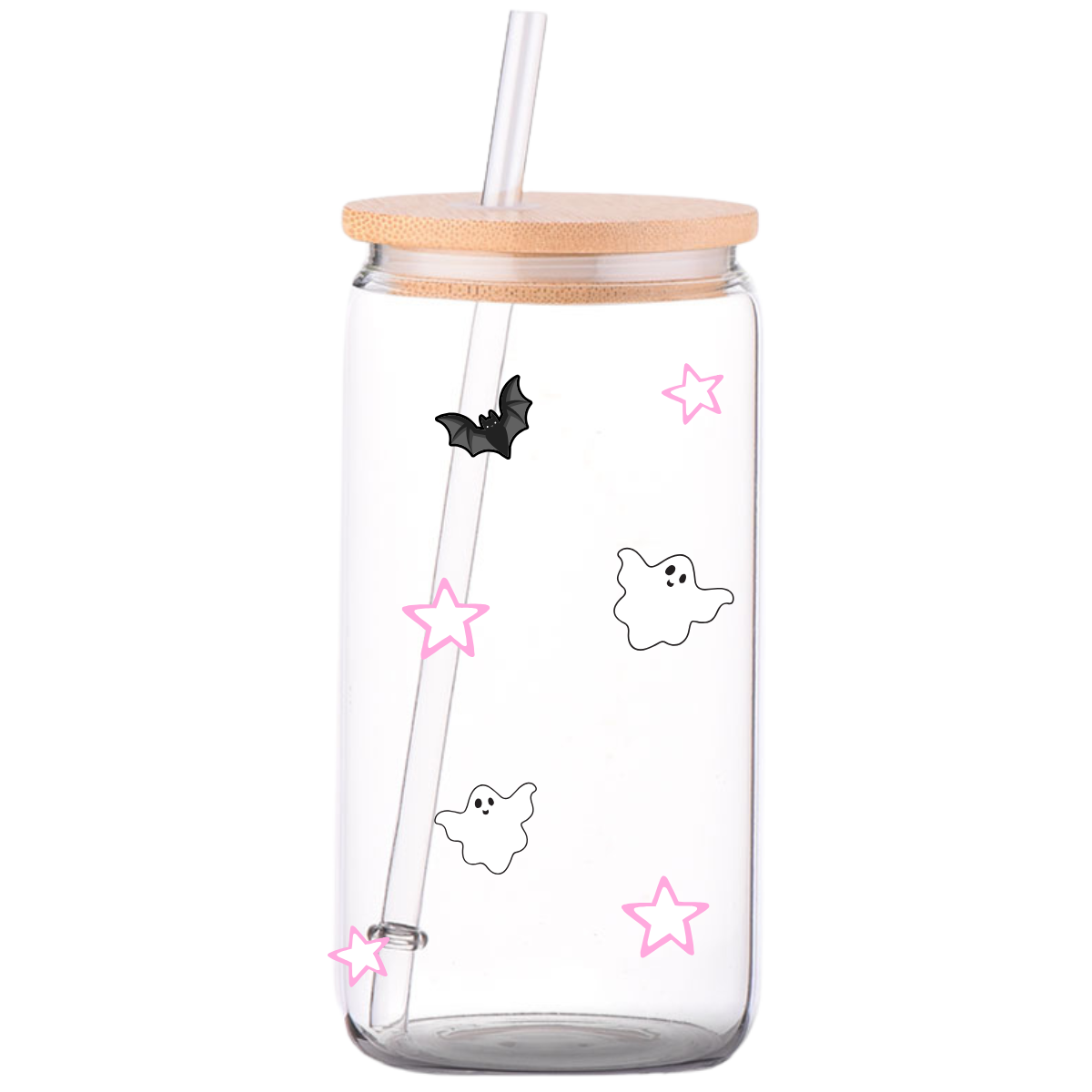 Stay Spooky - Halloween Glass Can