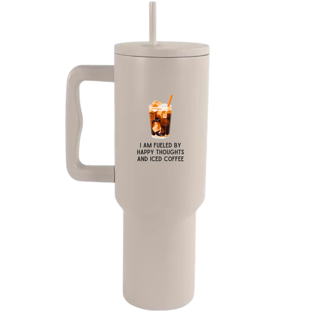 Happy thoughts - 40oz Travel Tumbler