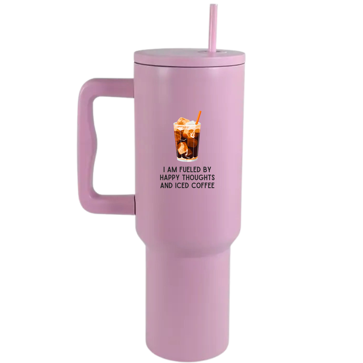 Happy thoughts - 40oz Travel Tumbler