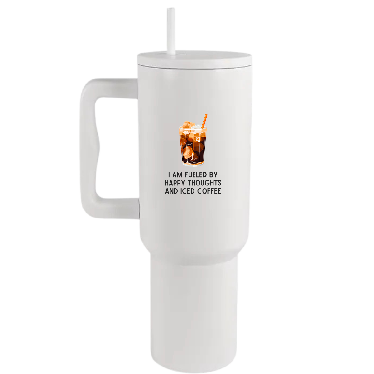 Happy thoughts - 40oz Travel Tumbler