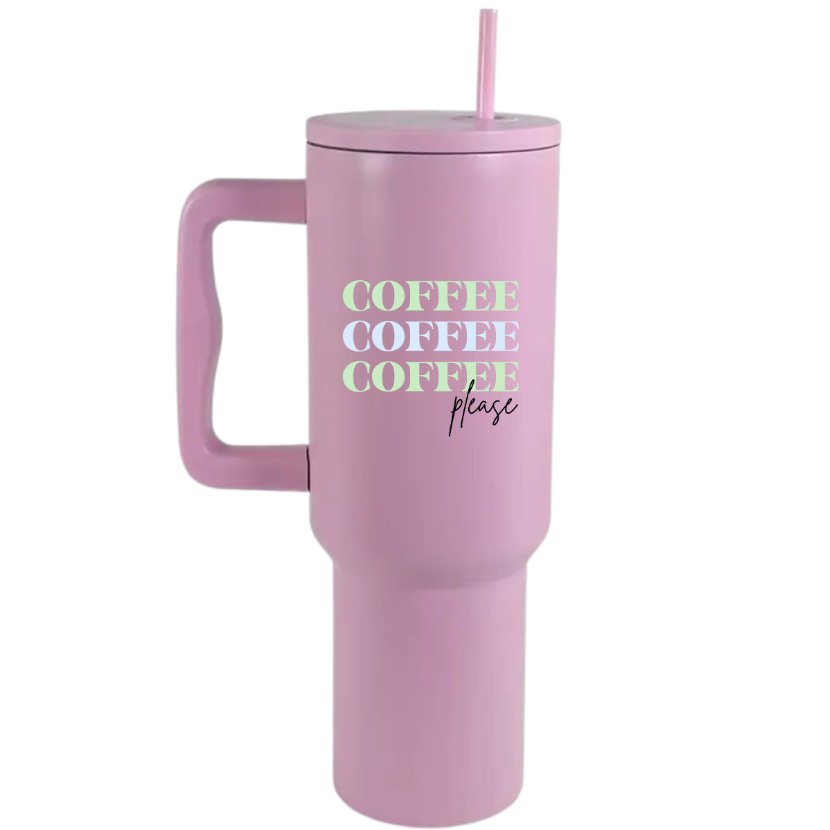 Coffee Please - 40oz Travel Tumbler