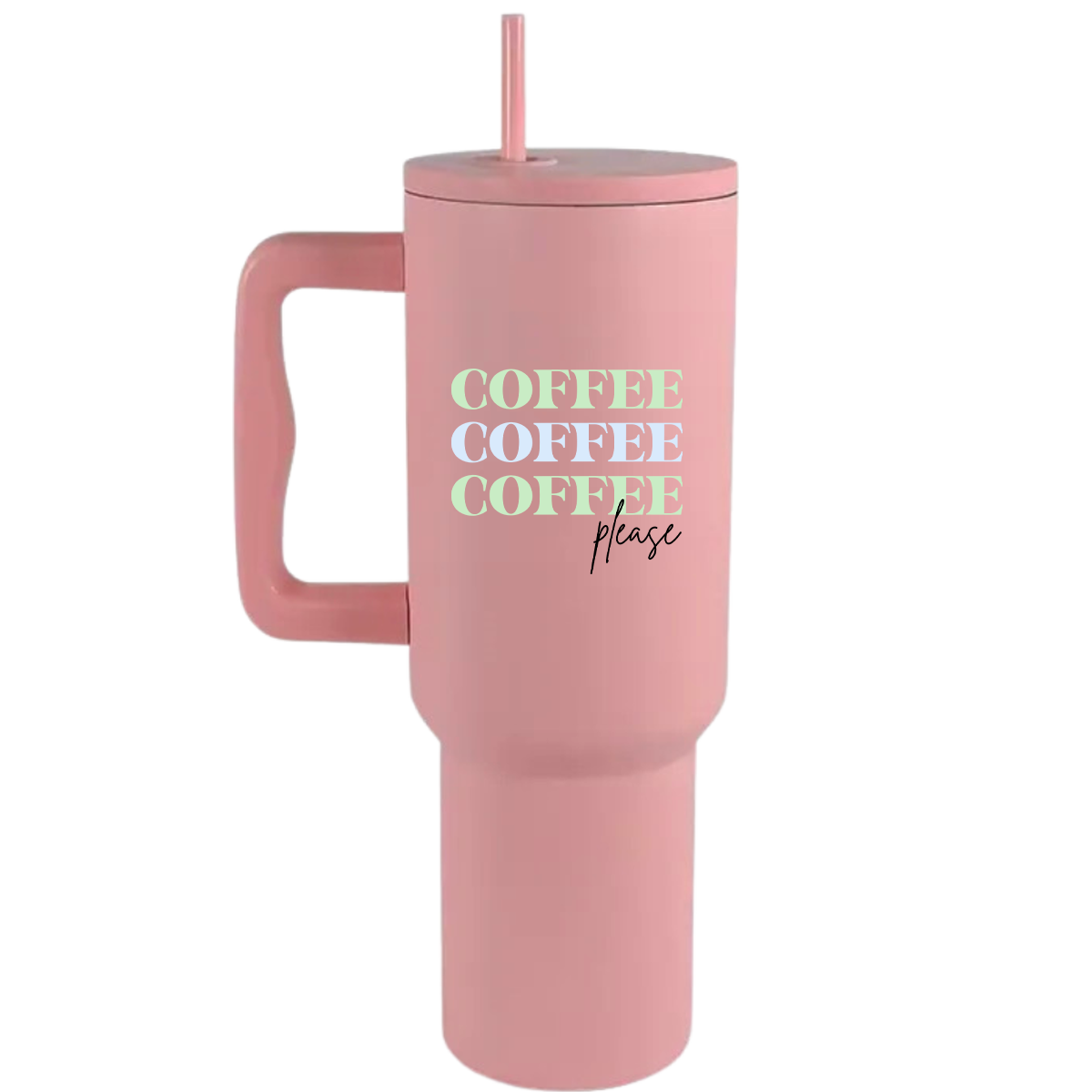 Coffee Please - 40oz Travel Tumbler