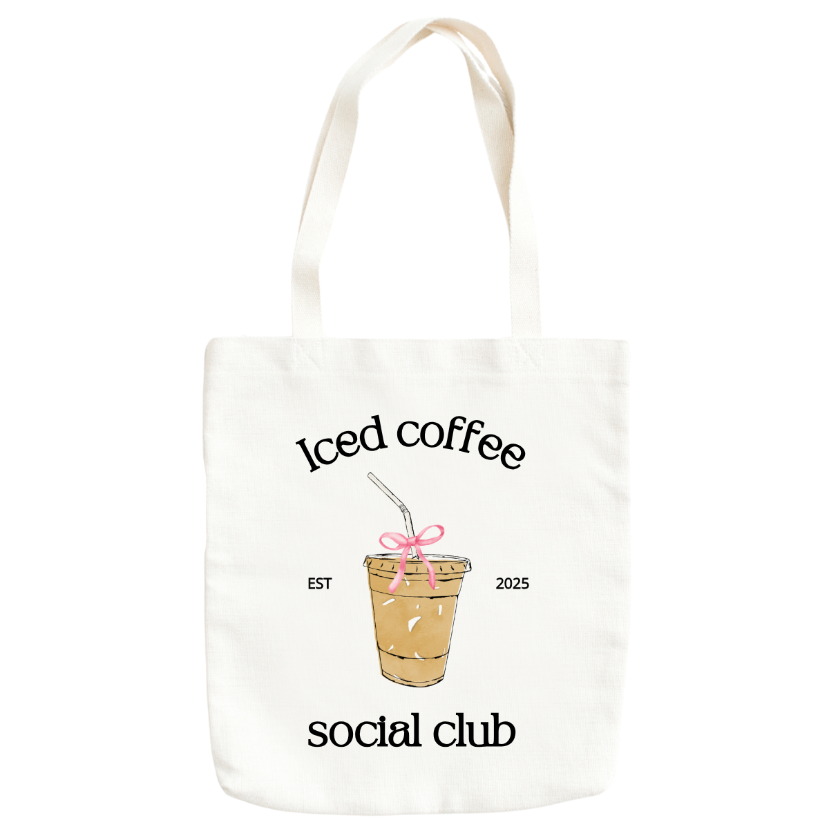 Tote bag - Iced coffee social club