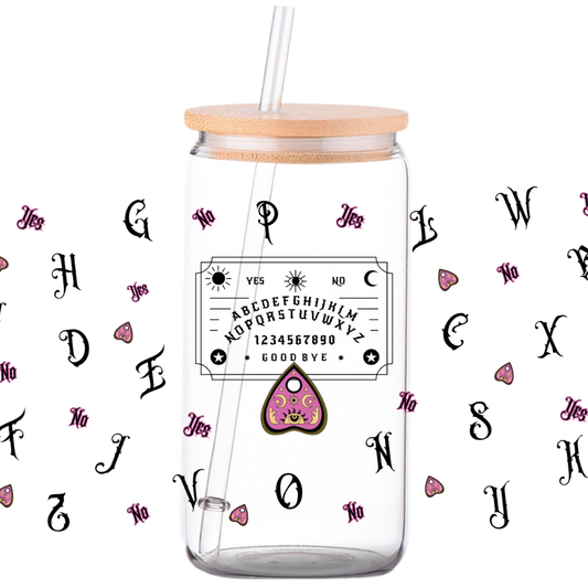 Ouija - Halloween Glass Can
