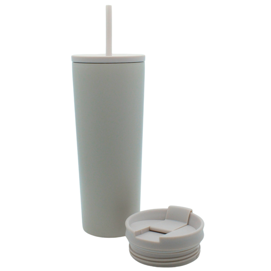 Blank - 2 lids Travel Tumbler (Customizable)