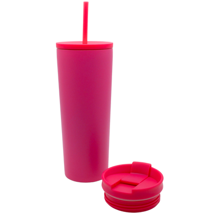 Blank - 2 lids Travel Tumbler (Customizable)