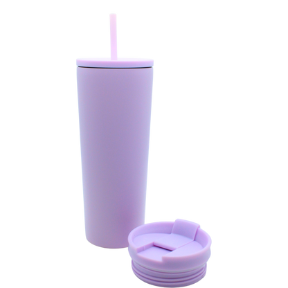 Blank - 2 lids Travel Tumbler (Customizable)