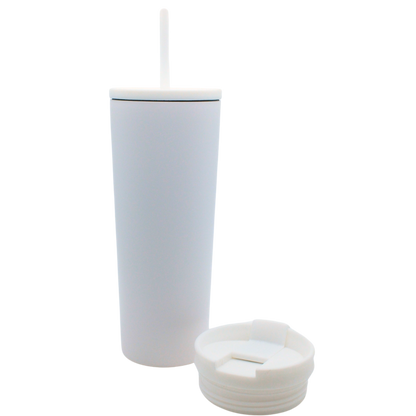 Blank - 2 lids Travel Tumbler (Customizable)