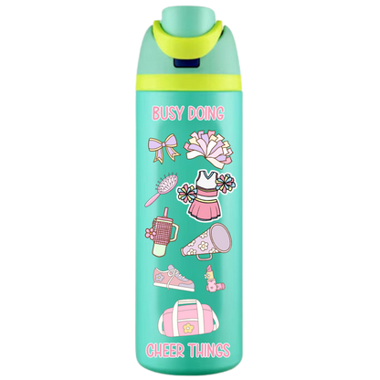 Busy Doing Cheer Things - Adult Sippy Cup