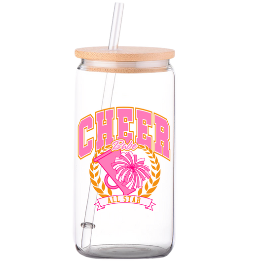 Cheer Babe - Glass Can
