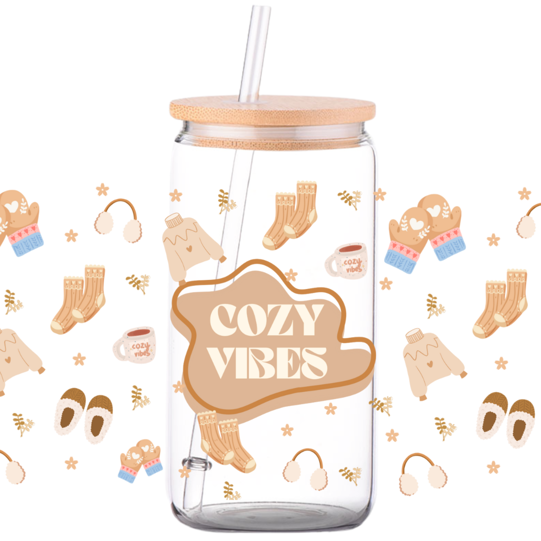 Cozy Vibes - Glass Can