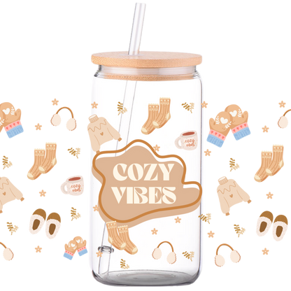 Cozy Vibes - Glass Can