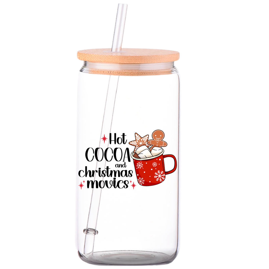 Hot Cocoa - Christmas Glass Can