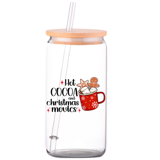 Hot Cocoa - Christmas Glass Can