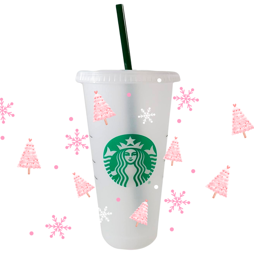 Pink Christmas - Cold Cup