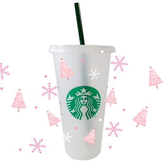 Pink Christmas - Cold Cup