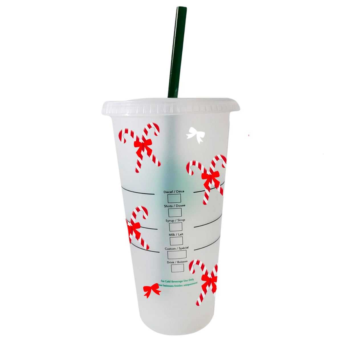 Candy Canes - Christmas - Cold Cup
