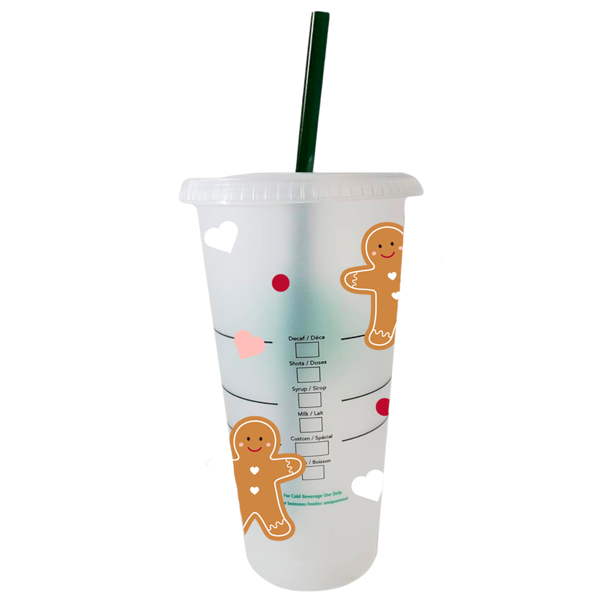 Gingerbread - Christmas - Cold Cup