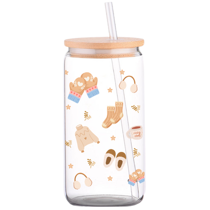 Cozy Vibes - Glass Can