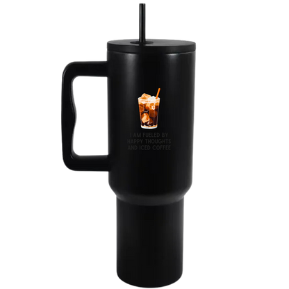 Happy thoughts - 40oz Travel Tumbler