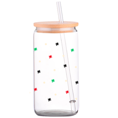 Believe in the magic - Christmas Glass Can