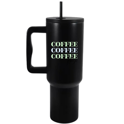 Coffee Please - 40oz Travel Tumbler
