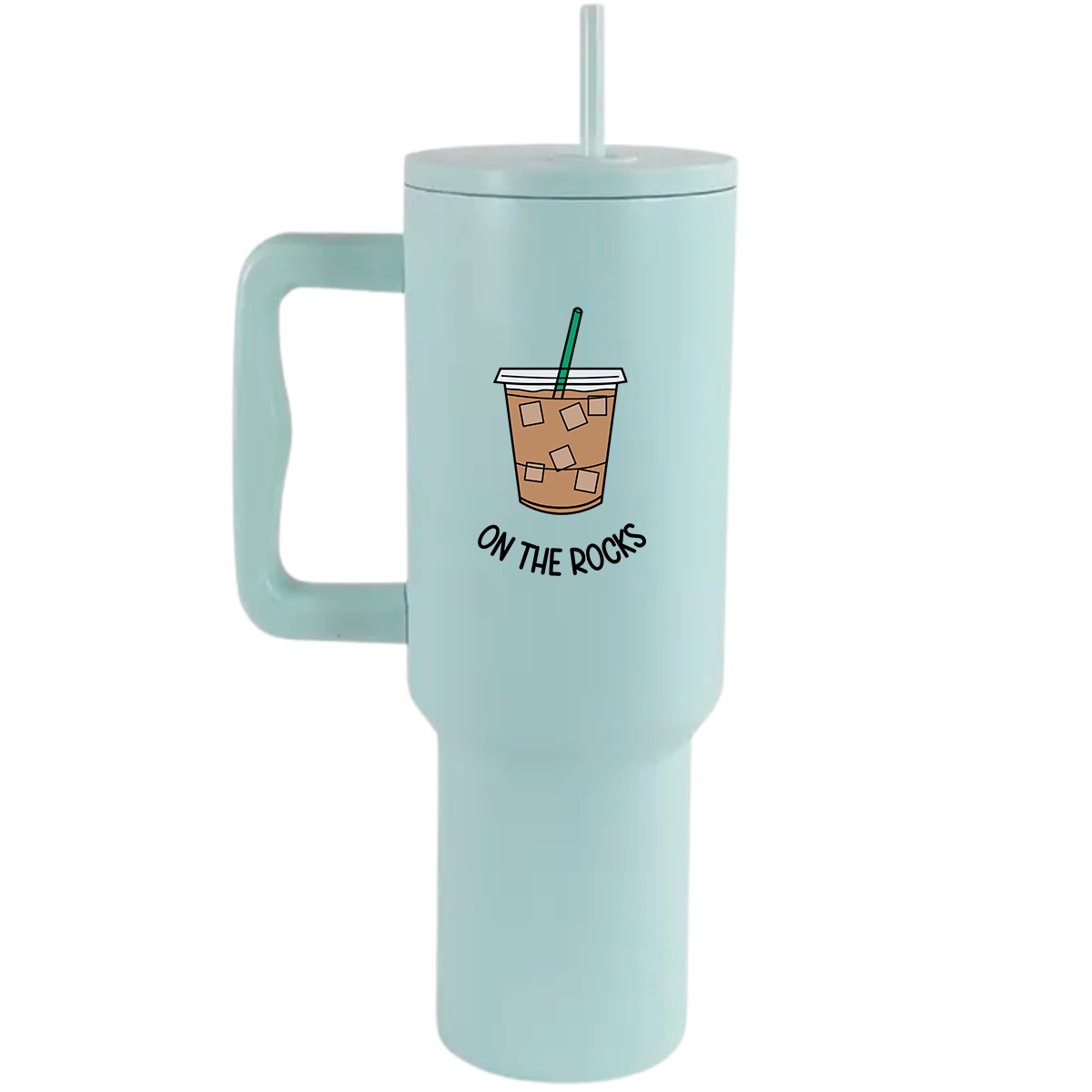On the rocks - 40oz Travel Tumbler