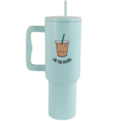 On the rocks - 40oz Travel Tumbler