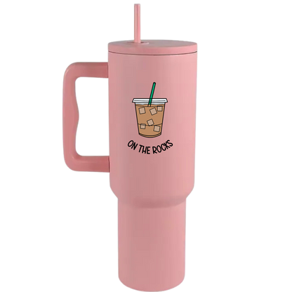 On the rocks - 40oz Travel Tumbler