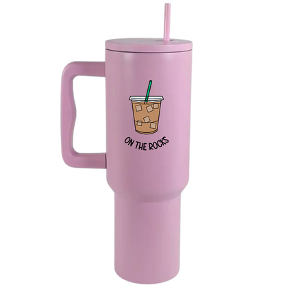 On the rocks - 40oz Travel Tumbler