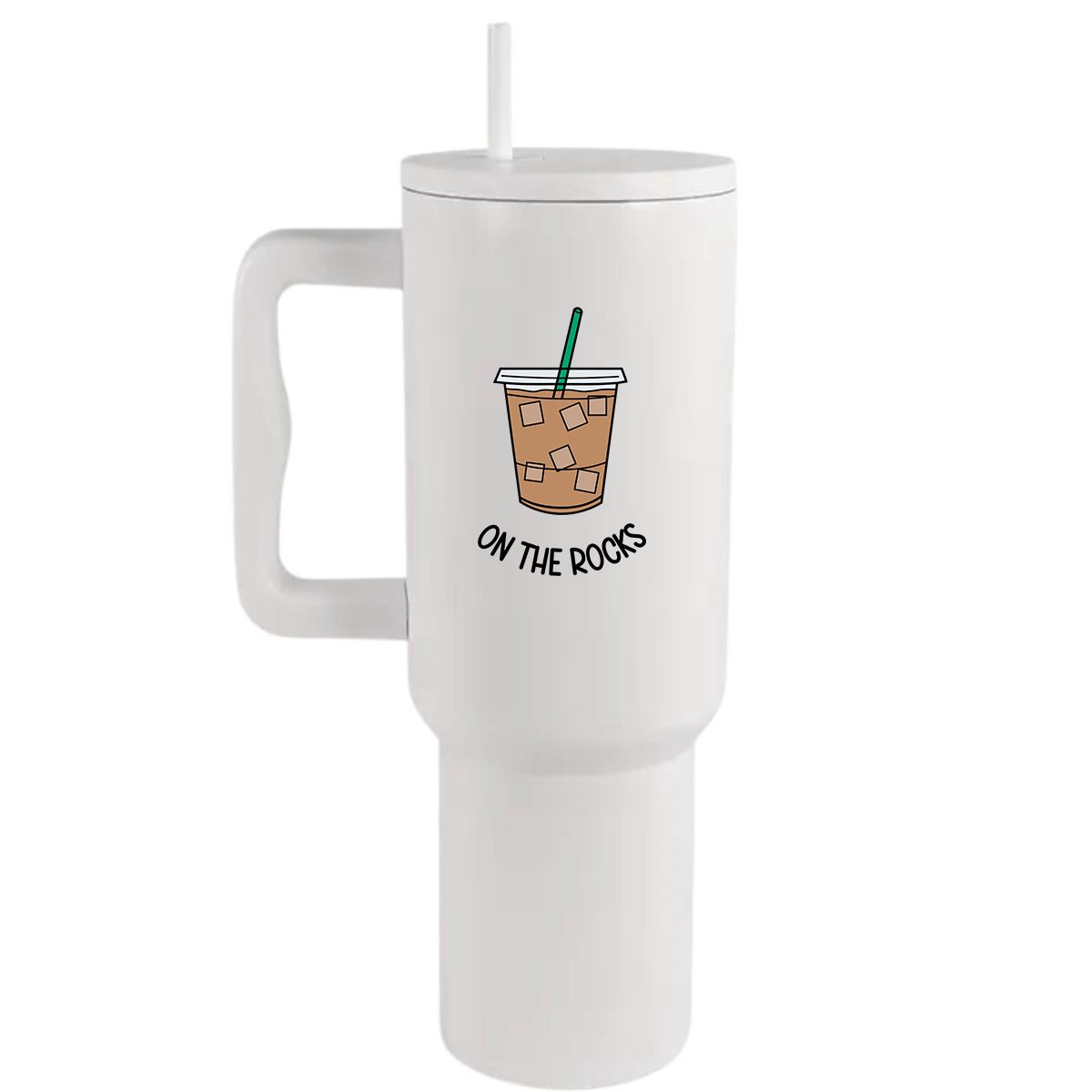 On the rocks - 40oz Travel Tumbler