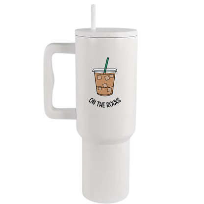 On the rocks - 40oz Travel Tumbler