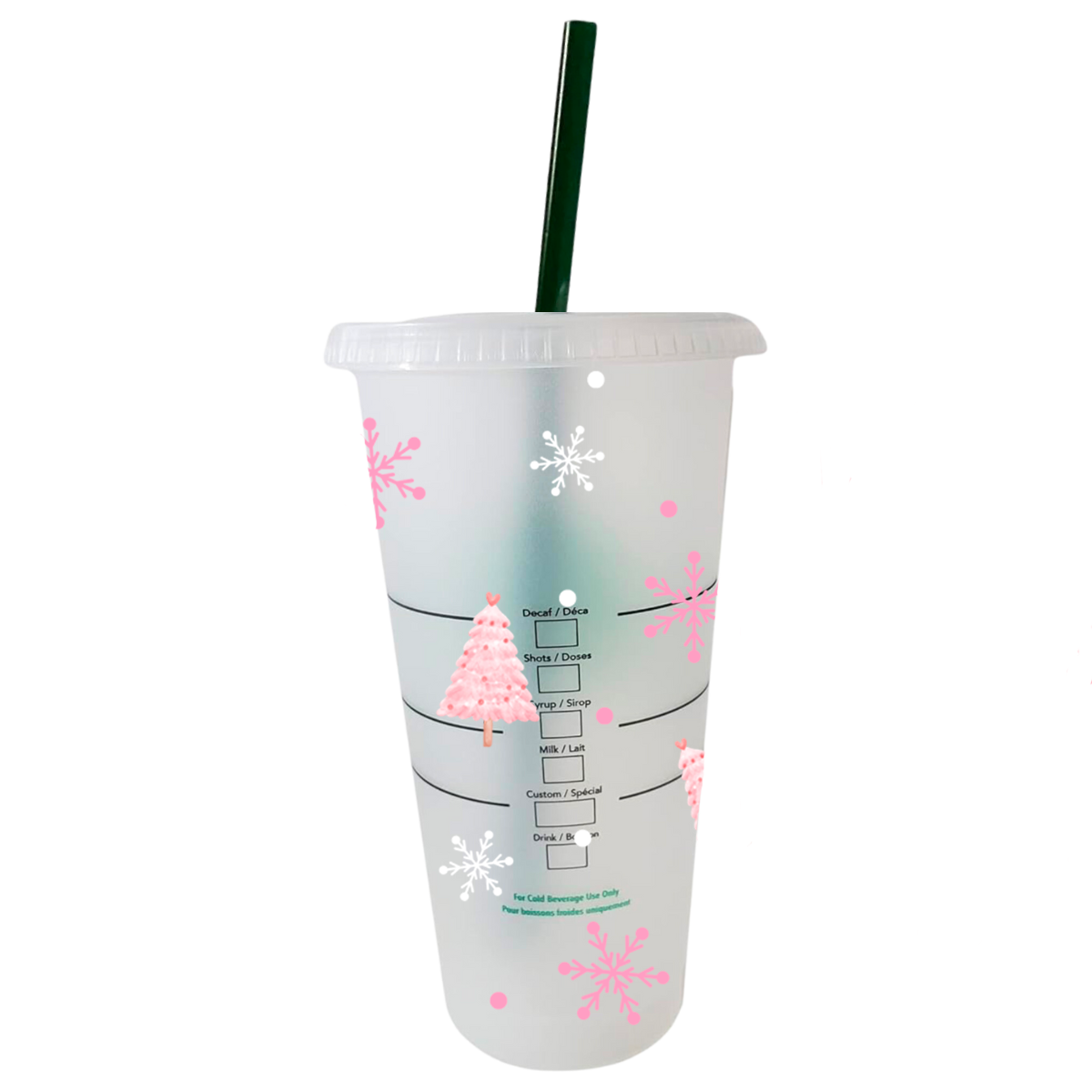 Pink Christmas - Cold Cup